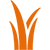 faux gazon orange