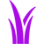 faux gazon violet